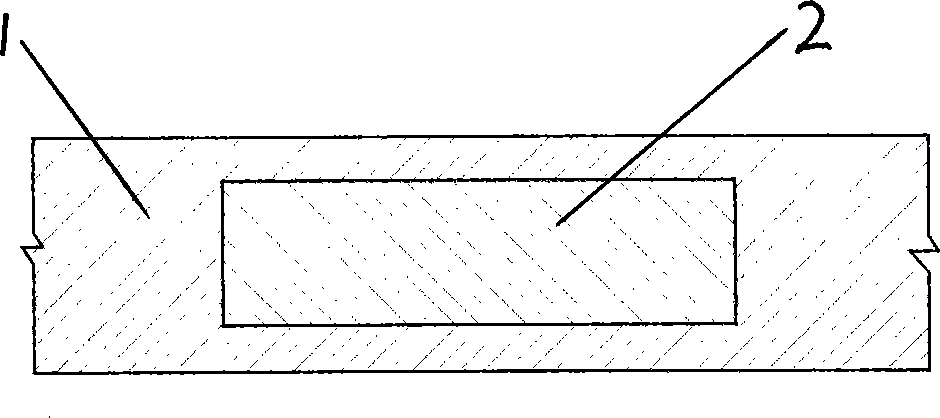 Cast-in-place lightweight inner partition wall