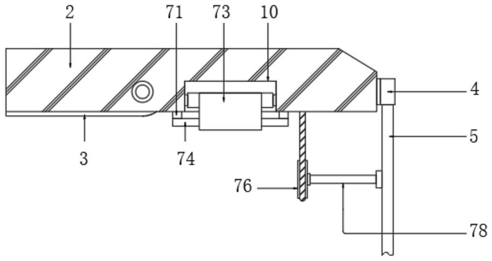 Damage-prevention type inferior-quality product removing device for automatic boxing machine