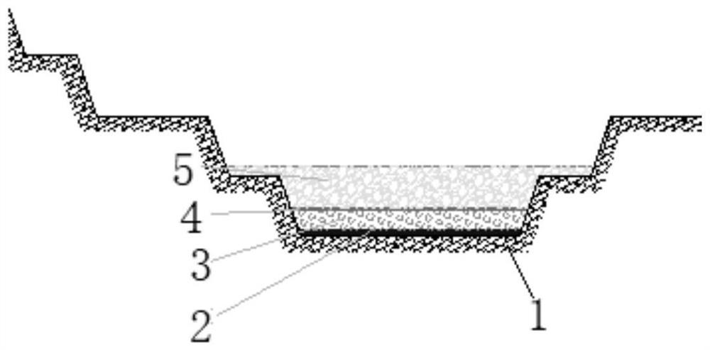 Drainage well for sunken pit bottom of inner dumping site and drainage method of drainage well