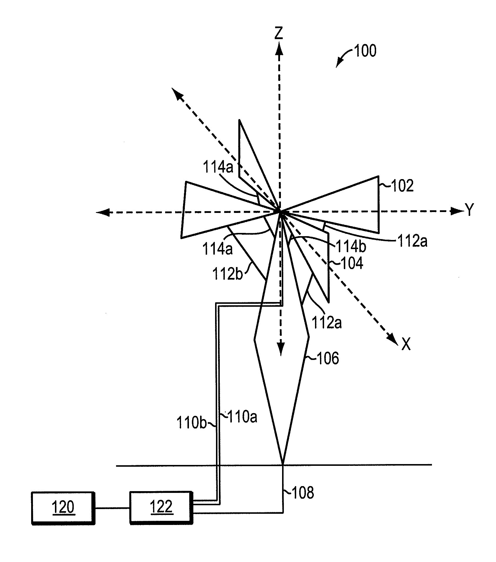 Compact ultra-wide bandwidth antenna with polarization diversity