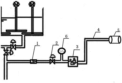 Pipeline cleaning system for grouting equipment of shield machine