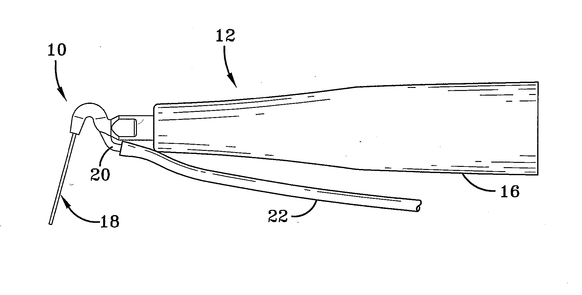 Ultrasonic tip for dental device