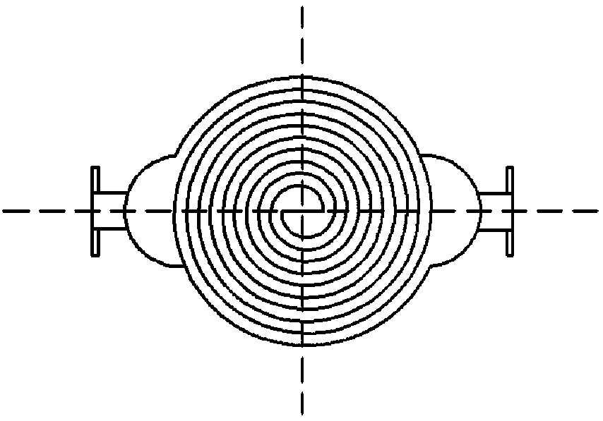 Evaporation cooling/air cooling heat exchange composite type condenser