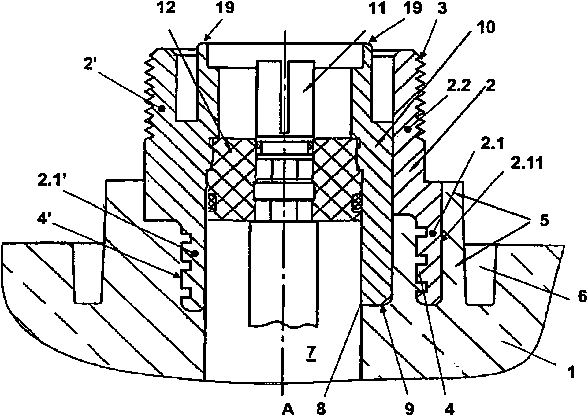 Hf housing coupler and method for producing the same