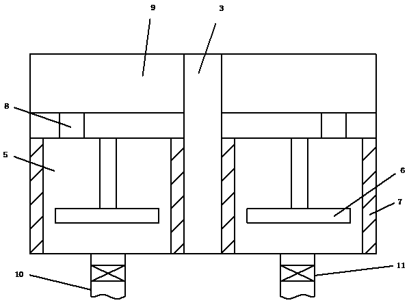 A water disinfection device and disinfection method for marine pastures