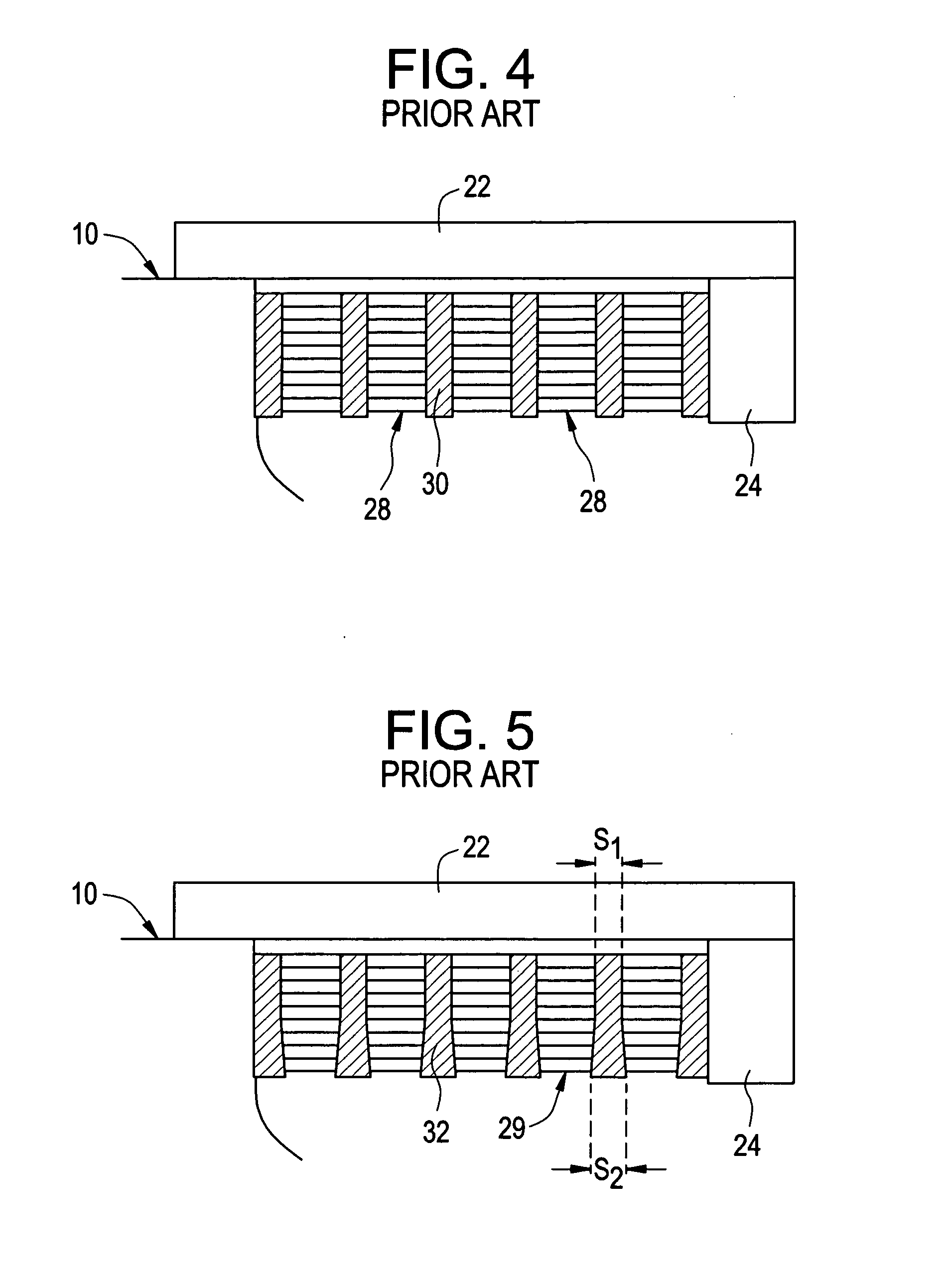 Method and apparatus for reducing hot spot temperatures on stacked field windings