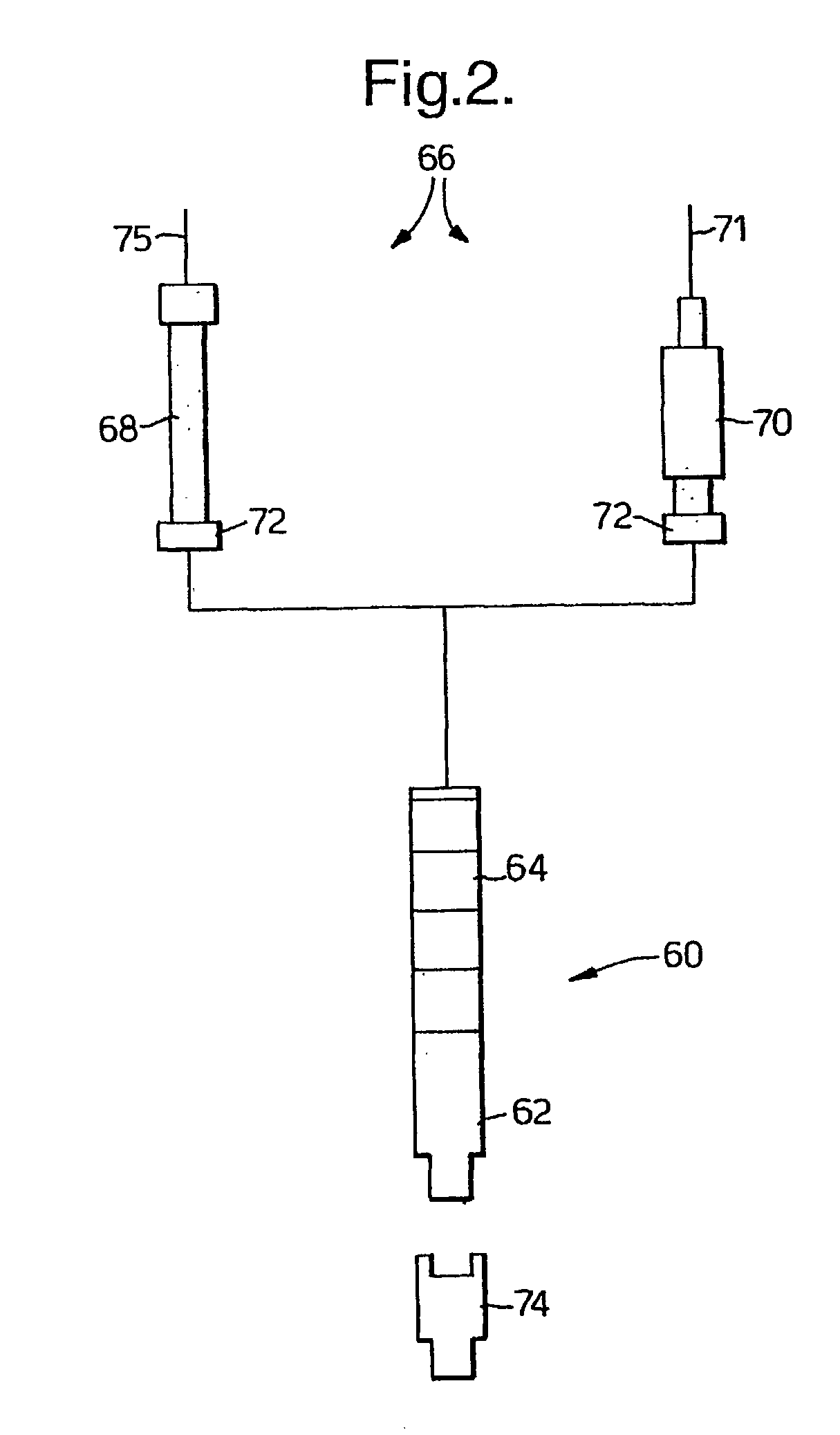 Device for installation and flow test of subsea completions