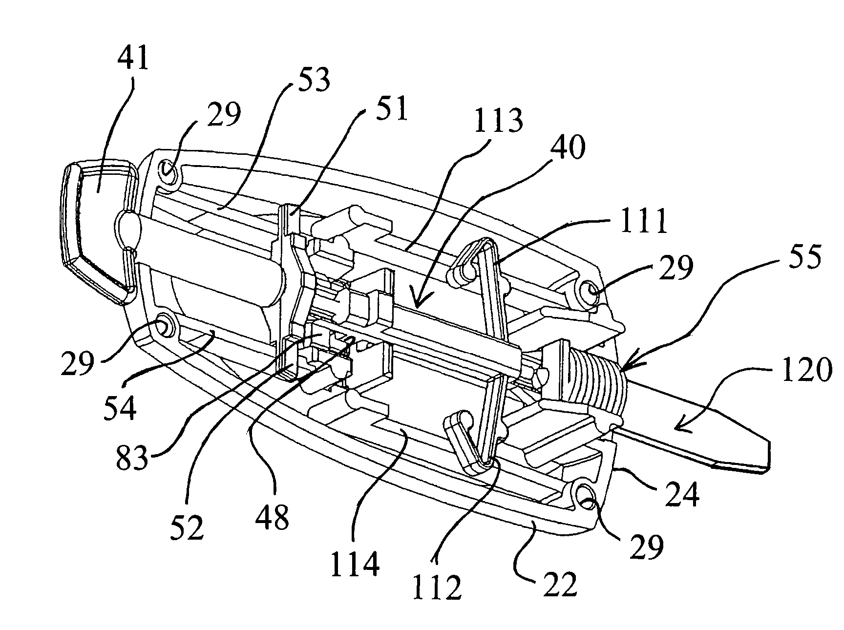 Single-use lancet device