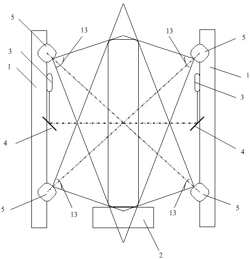 Non-contact type three-dimensional scanner based on micro mirror