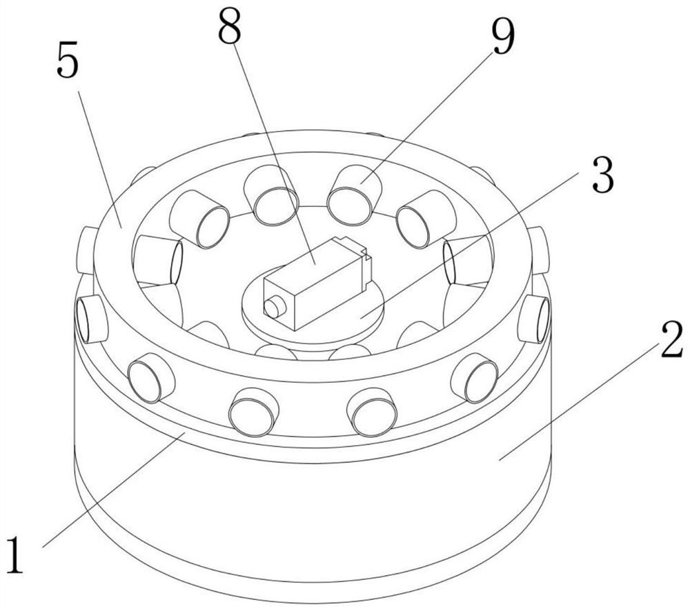 Automobile headlamp based on visible light communication technology