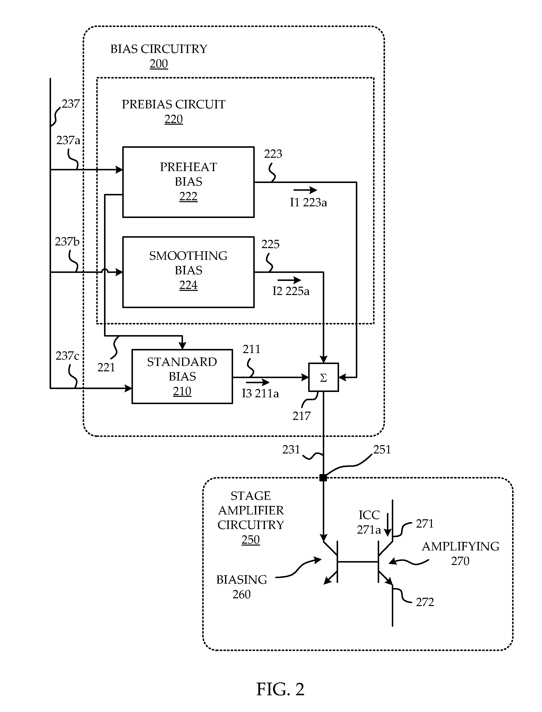 System and method of prebias for rapid power amplifier response correction