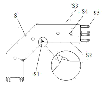 Molding stretch bending prefabricated member