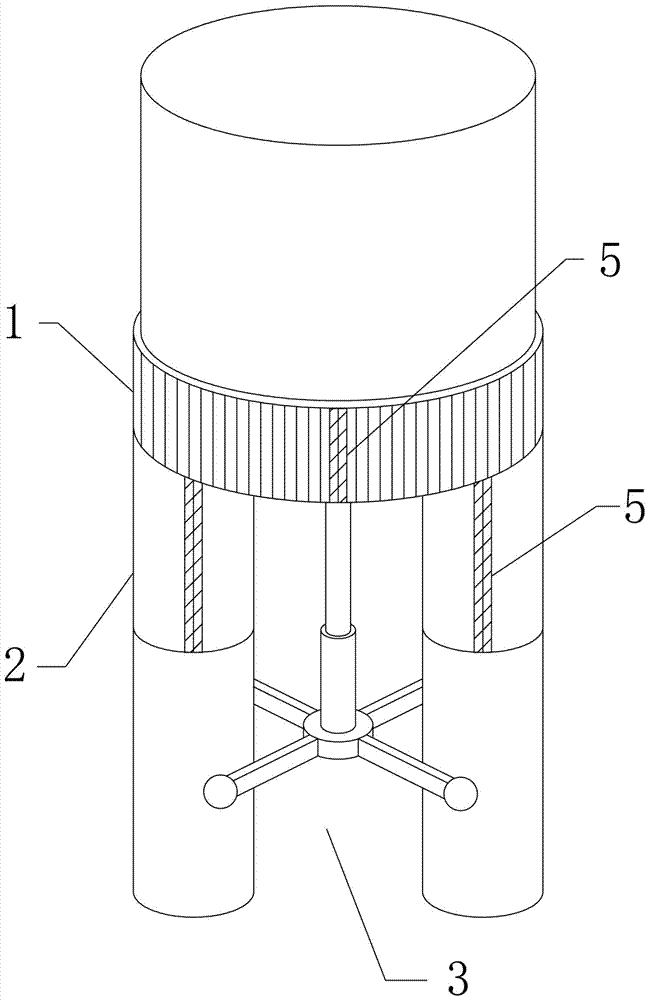 Dynamic hip split medical tractor for children with spastic cerebral palsy