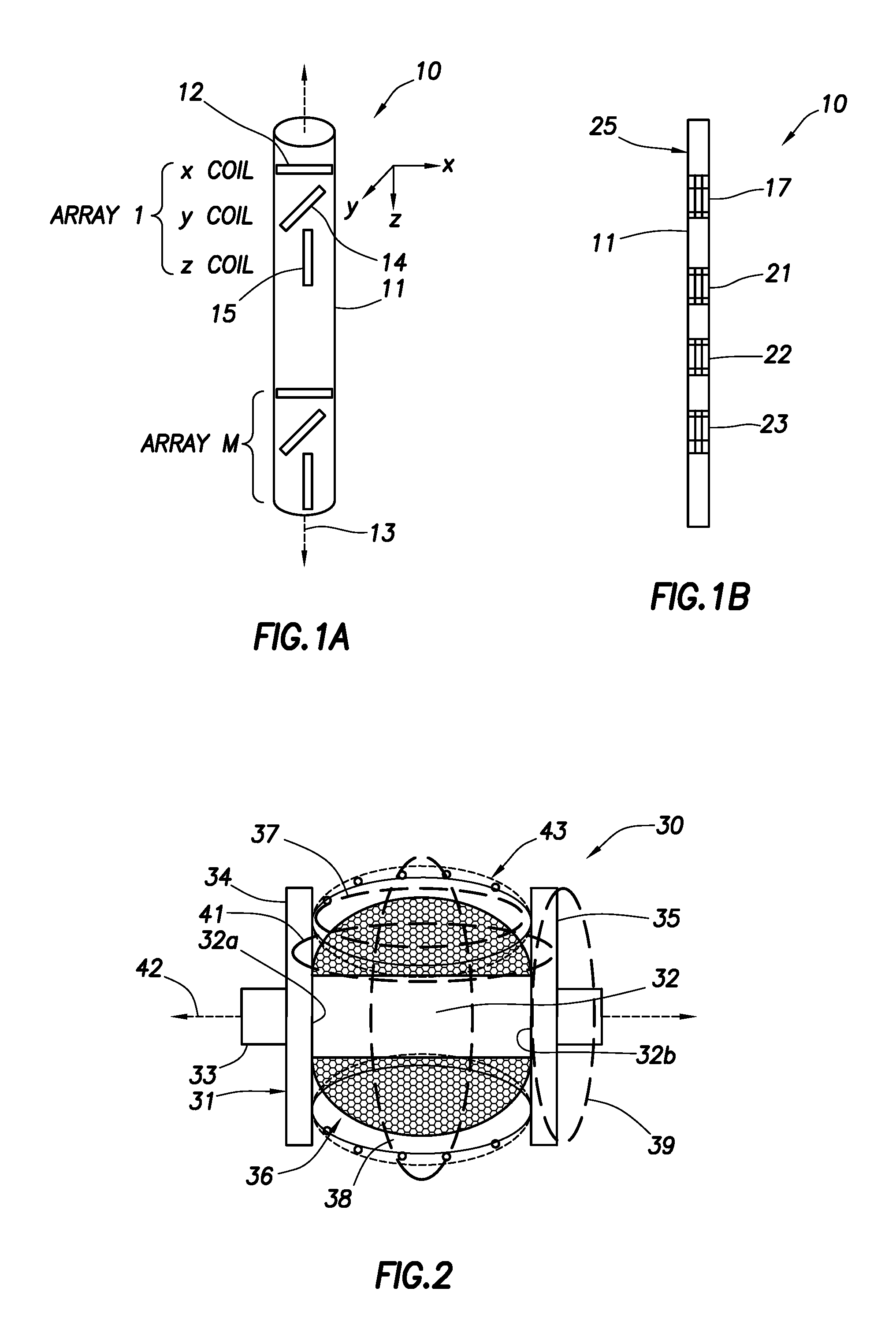 Antennas for Deep Induction Array Tools with Increased Sensitivities