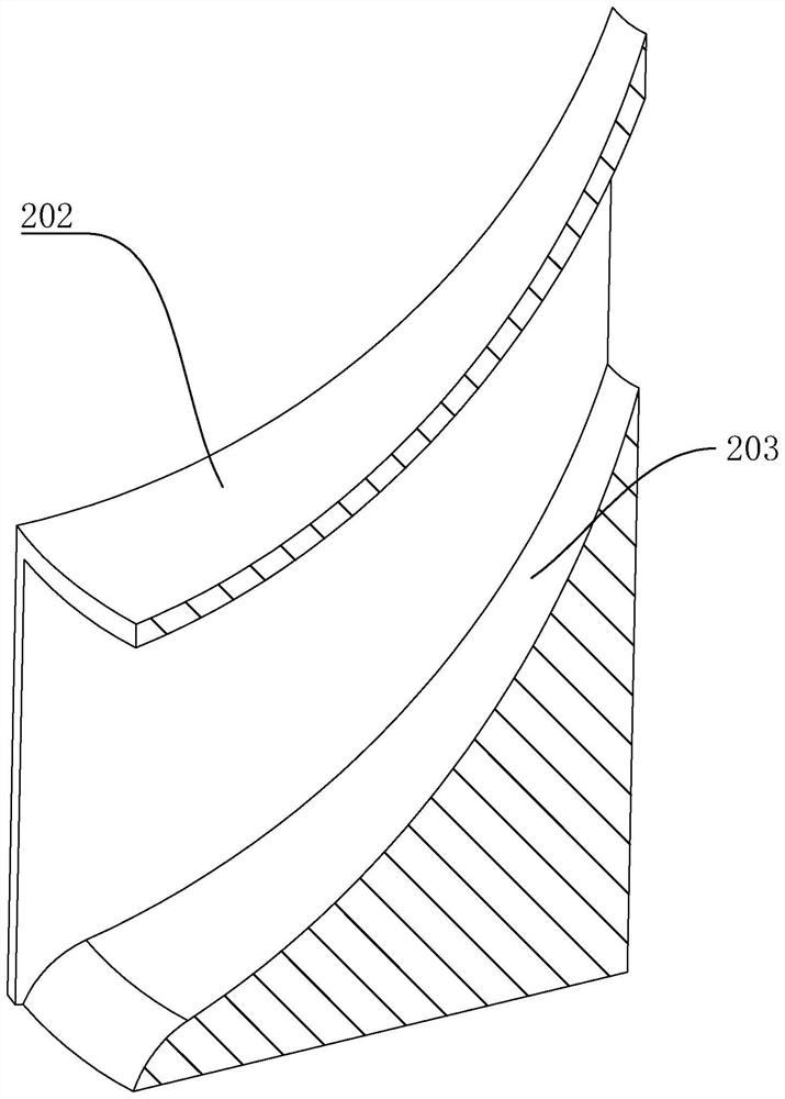 Vertical offshore wind power generation device