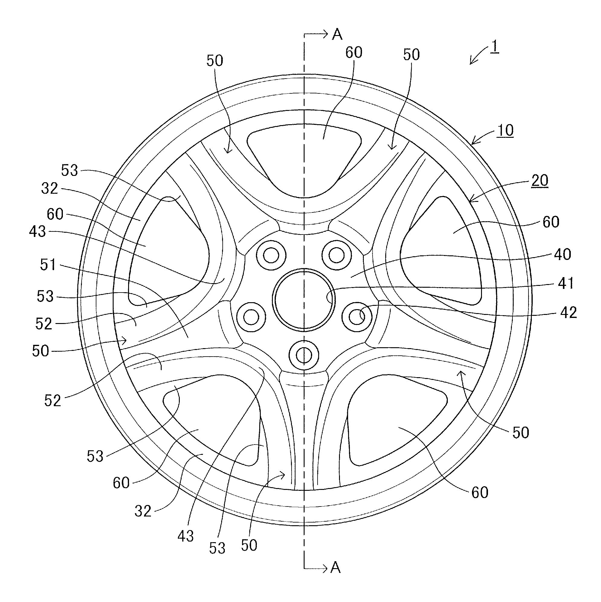 Automobile wheel