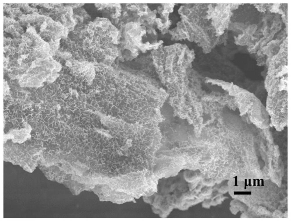 Molybdenum disulfide-based composite material for lithium ion capacitor negative electrode and preparation method thereof