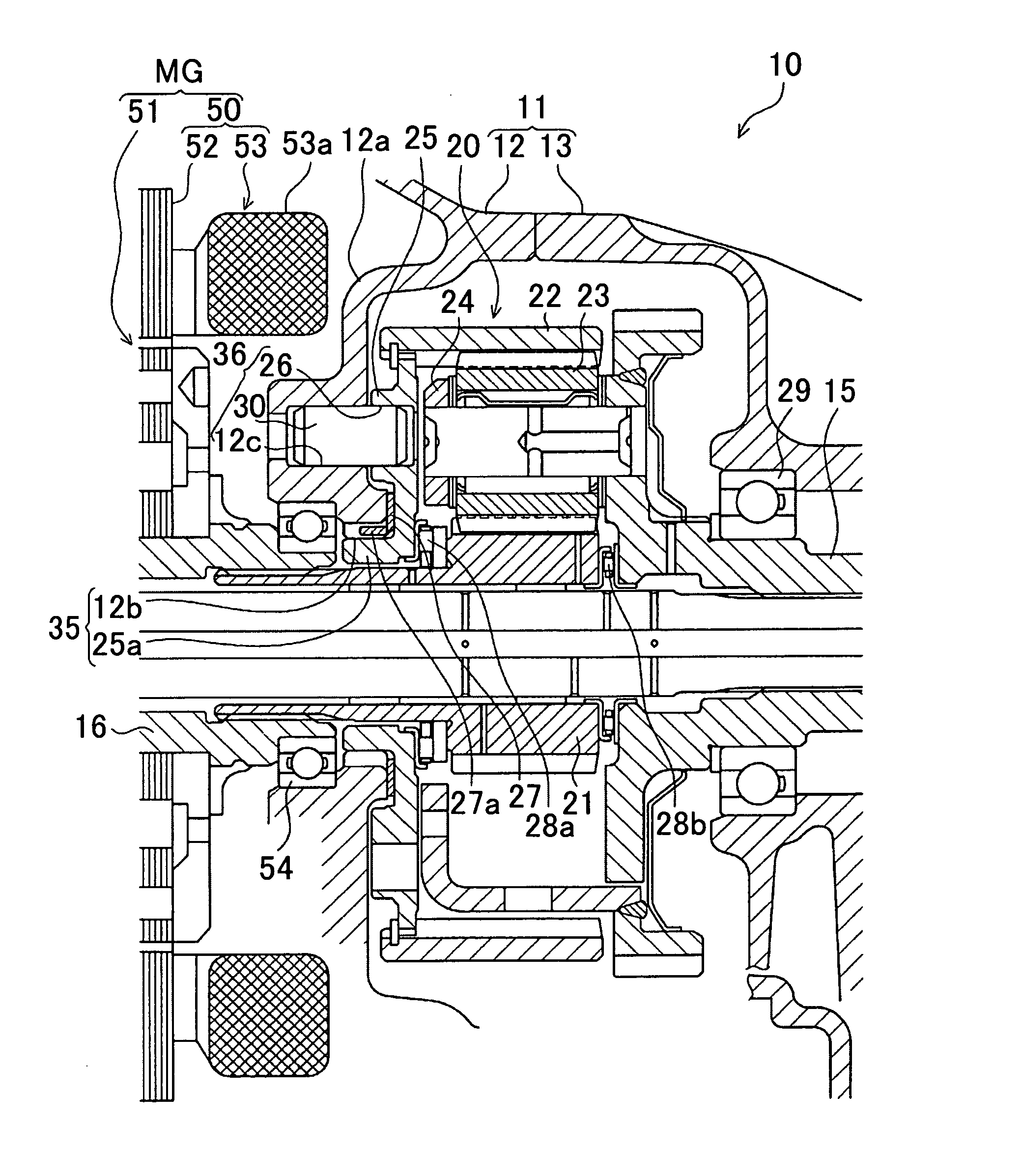 Planetary gear unit