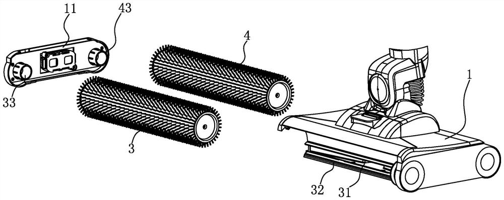 Multifunctional floor scrubber