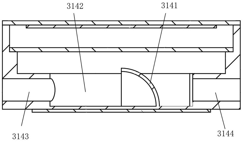 Internal circulation type notebook computer liquid cooling device and adjusting method thereof