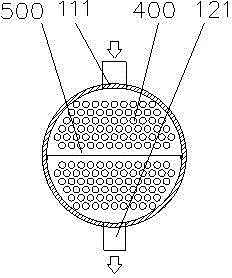 Efficient shell tube type heat exchanger and manufacturing method thereof