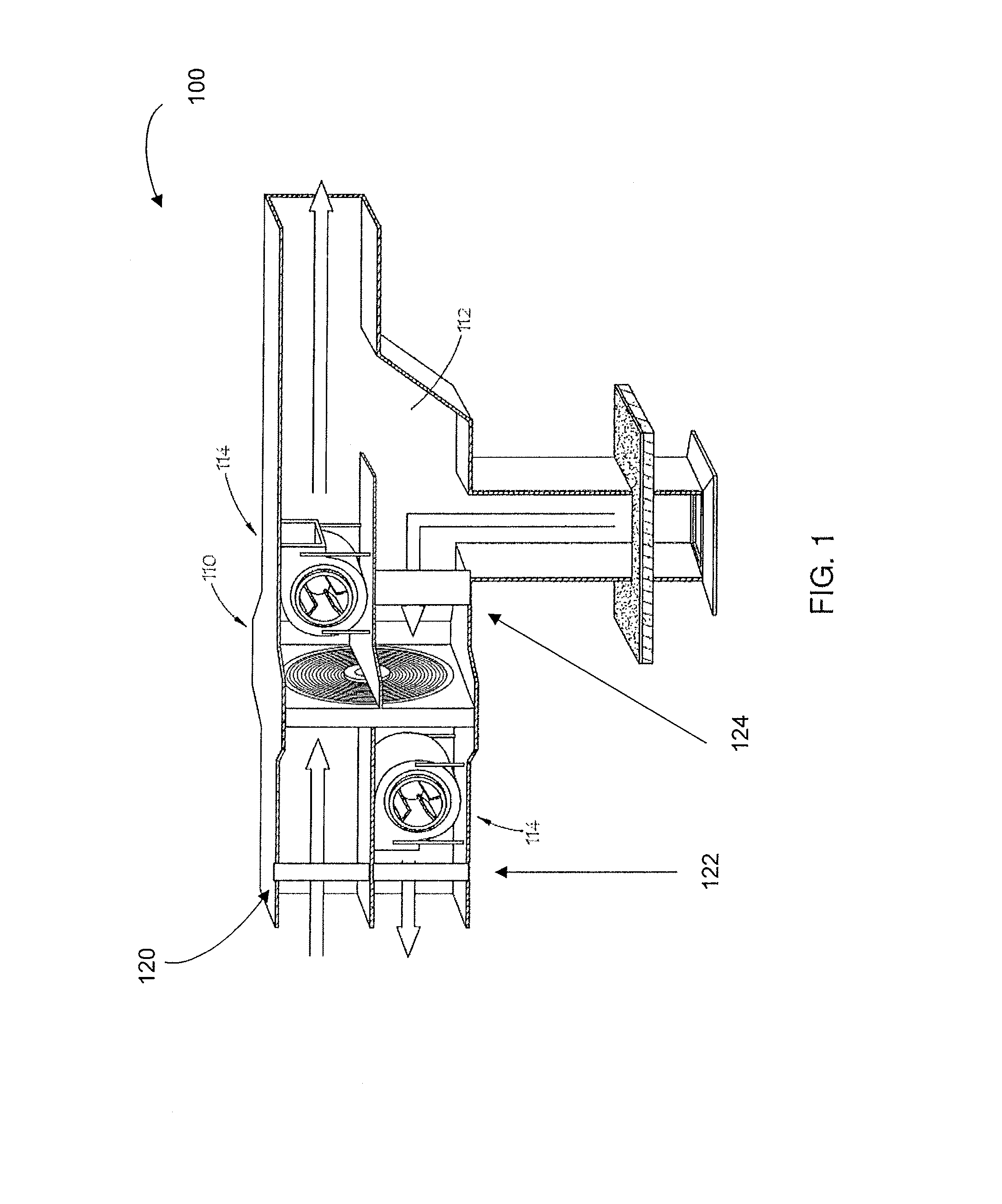 Energy recovery ventilation smoke evacuation