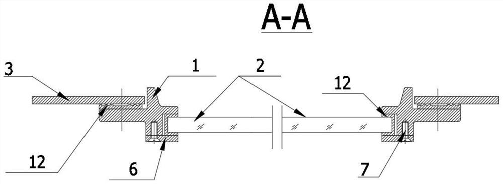 Hidden bolt type door and window and mounting method thereof