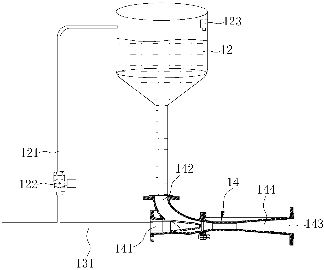 Bait casting machine of deep and remote sea net cages