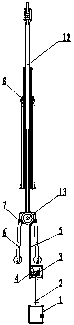 Folding plug-in valve hall grounding switch