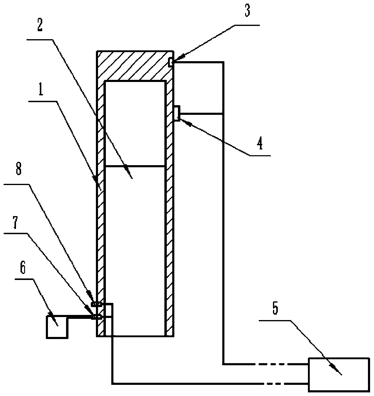 Combined rapid plugging device based on arched roadway