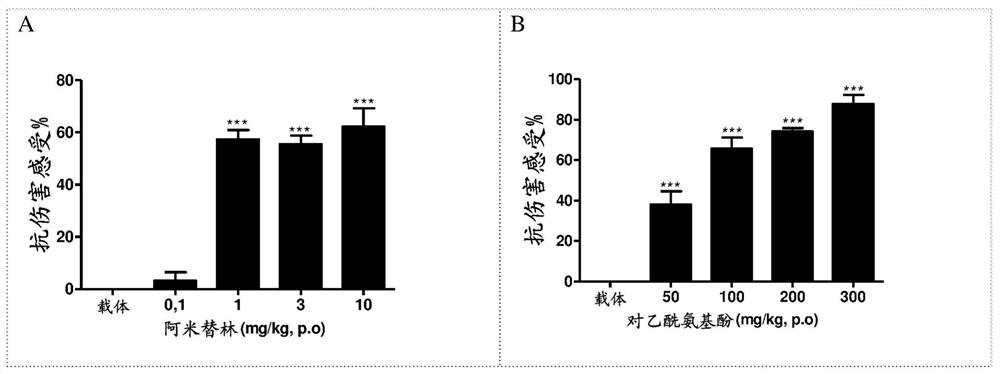 Fixed dose composition of paracetamol: amitriptyline and method for treatment of mixed cancer pain