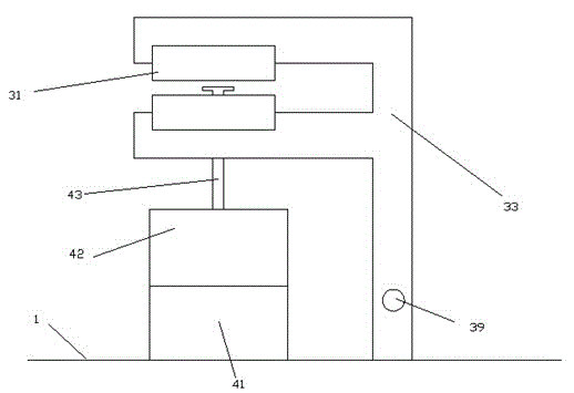 Plate machining method using vacuum chuck and left-right moving screw rod of rolling device