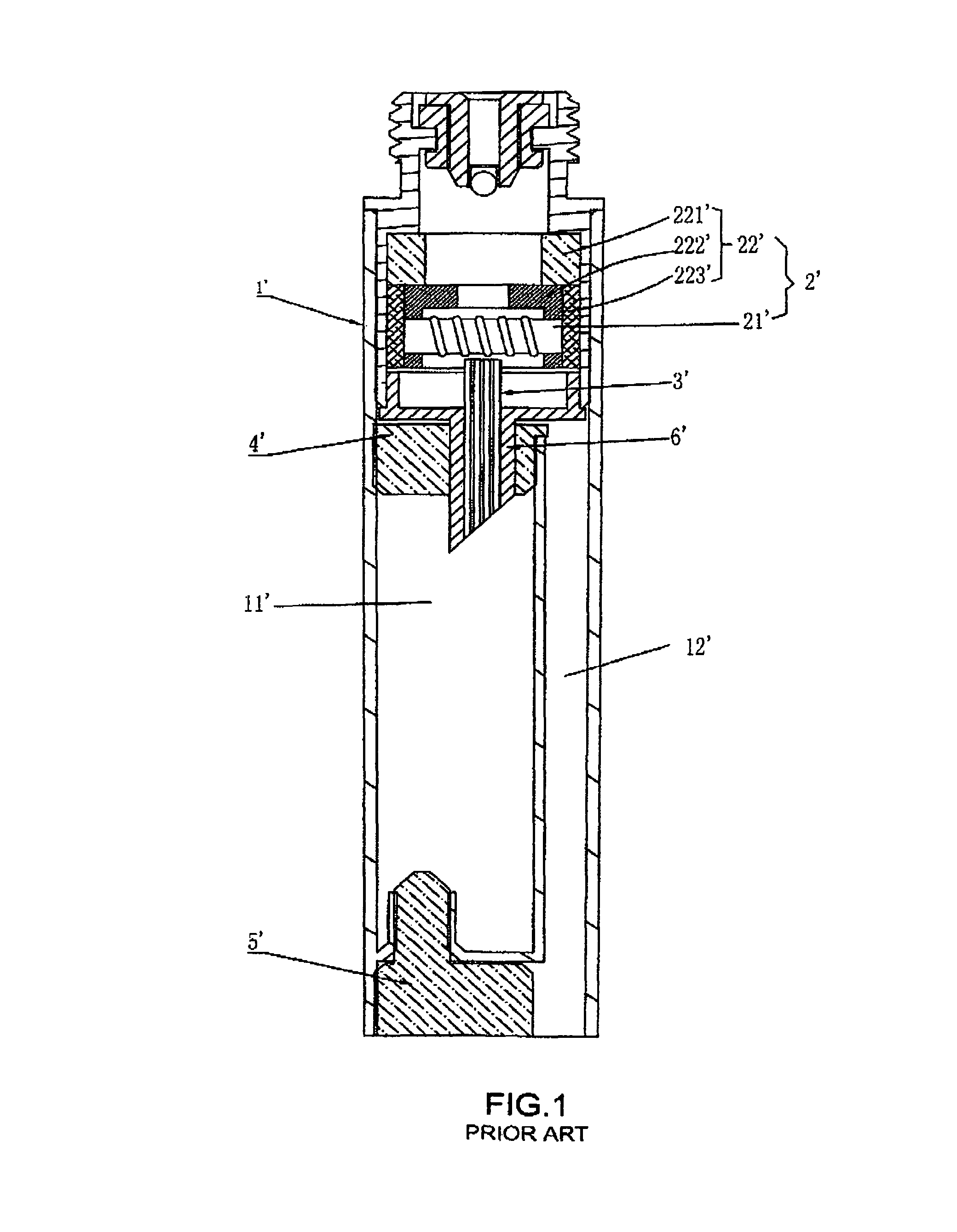 Mouthpiece device of electronic cigarette