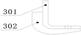 Novel re-railing axle bracket for rail flat car