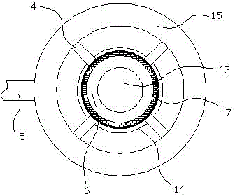 Pyrolysis furnace and treatment process for treating waste tire