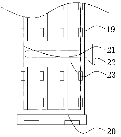 Movable robot capable of carrying objects and with anti-sliding mechanism