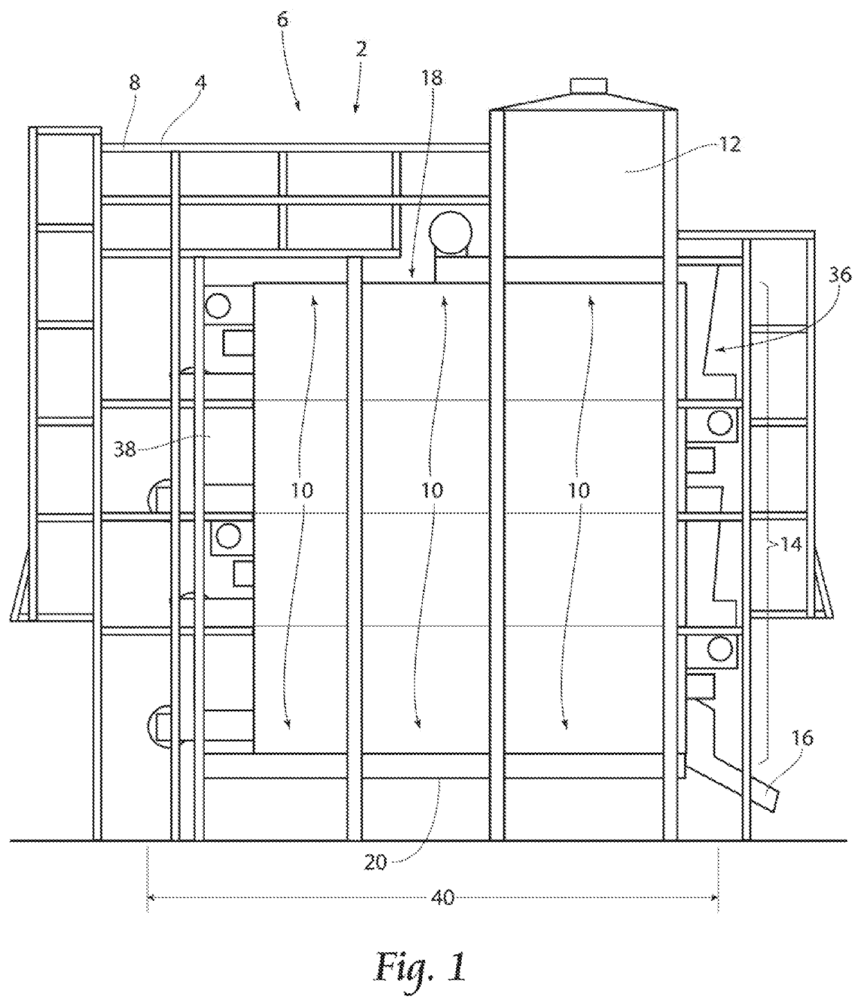 Radiant conveyor drying system and method