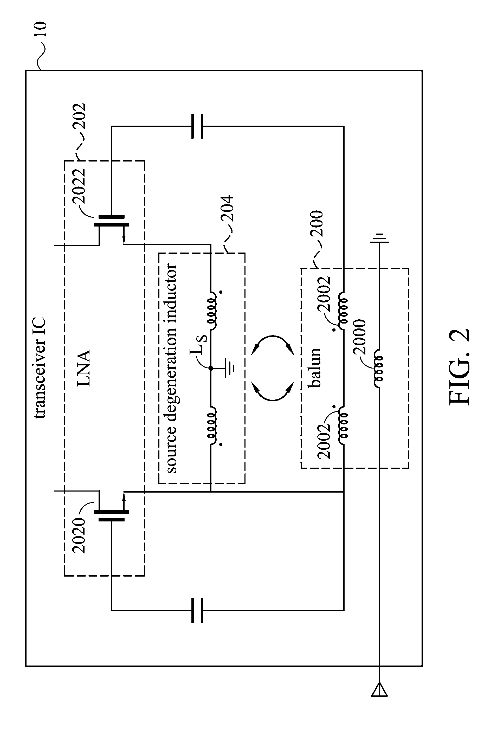 Transceiver and integrated circuit