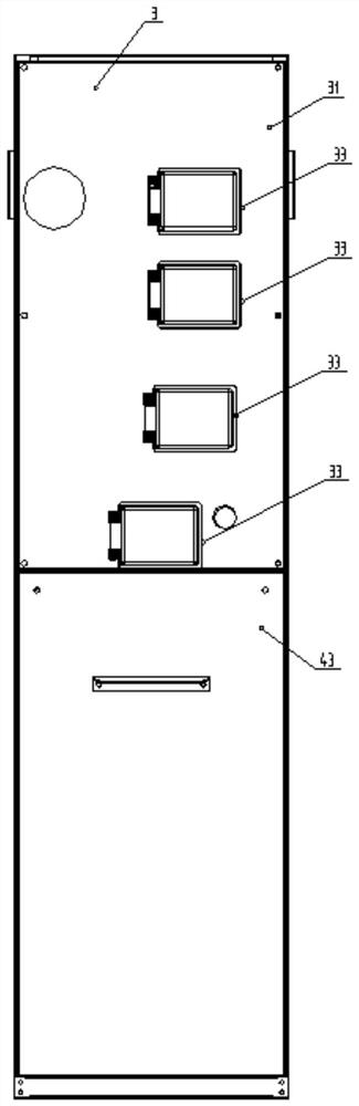 Sealed alternating-current metal switch equipment mechanism chamber and alternating-current metal switch equipment