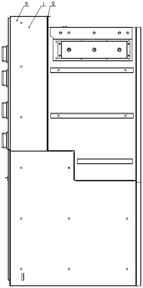 Sealed alternating-current metal switch equipment mechanism chamber and alternating-current metal switch equipment