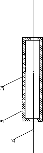 Porous membrane material continuous radiation grafting method and support equipment therefor