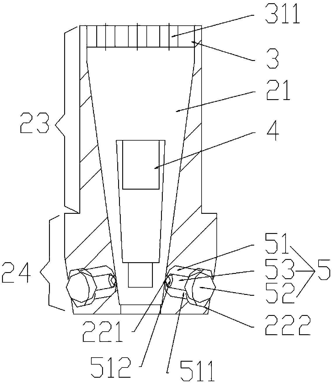 Novel air-inflation-preventing gas valve