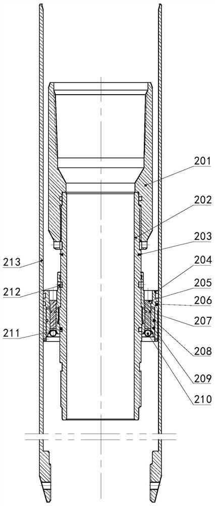 Annular packing valve and completion pipe string