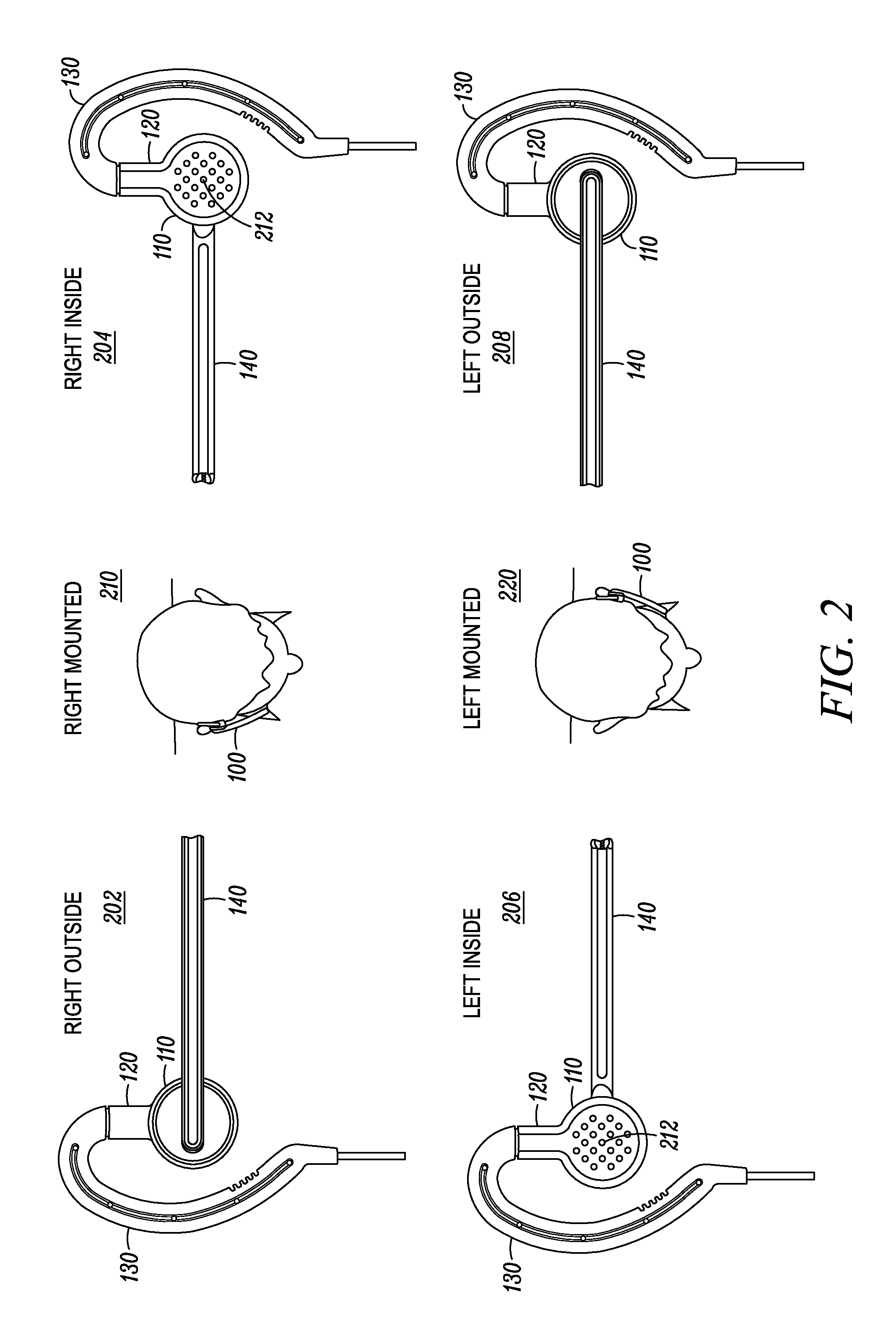 Adjustable earpiece device