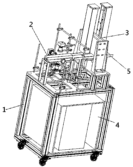 Device for detecting and excising loopholes of casing automatically and method thereof