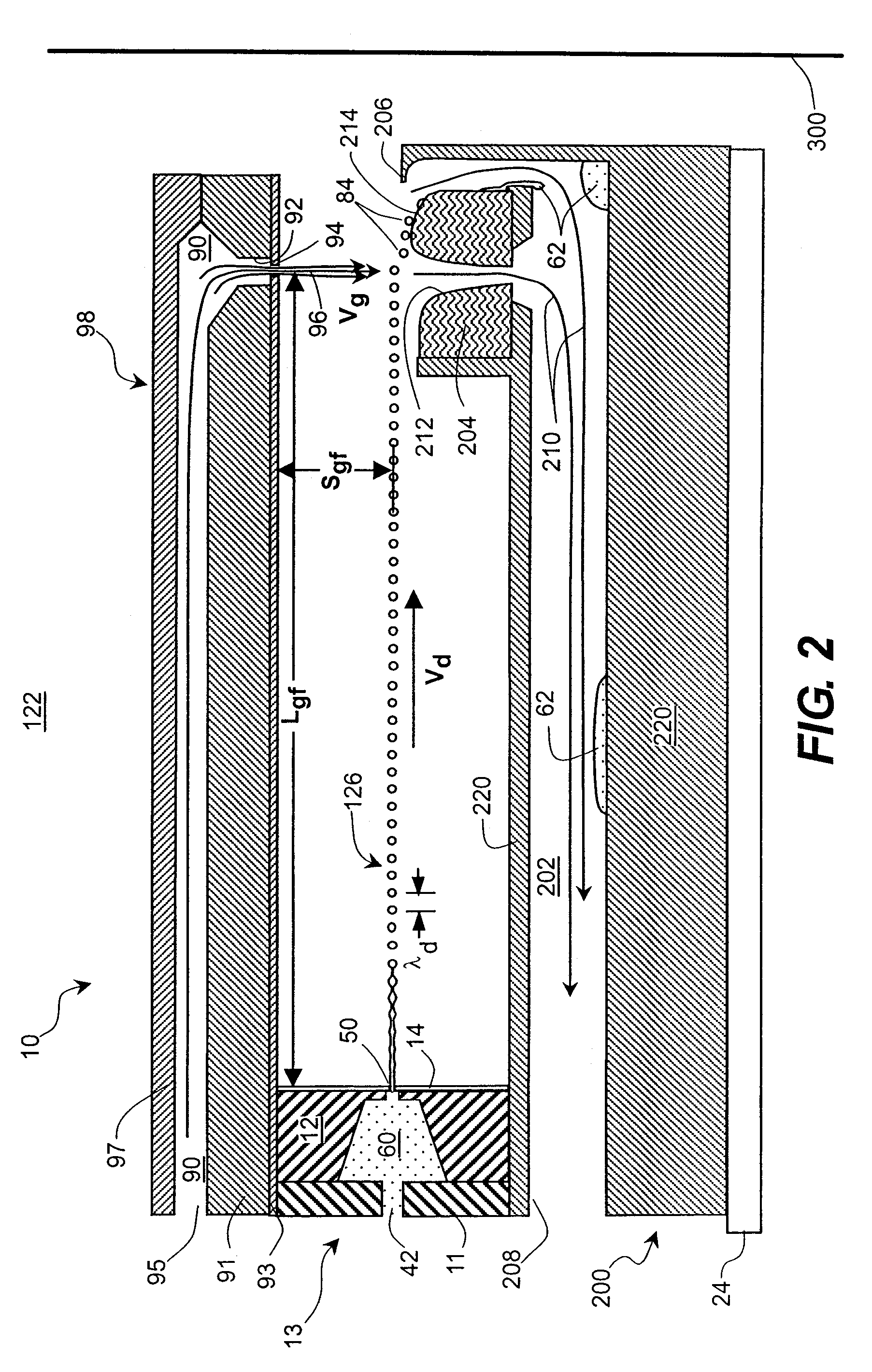 Deflected drop liquid pattern deposition apparatus and methods