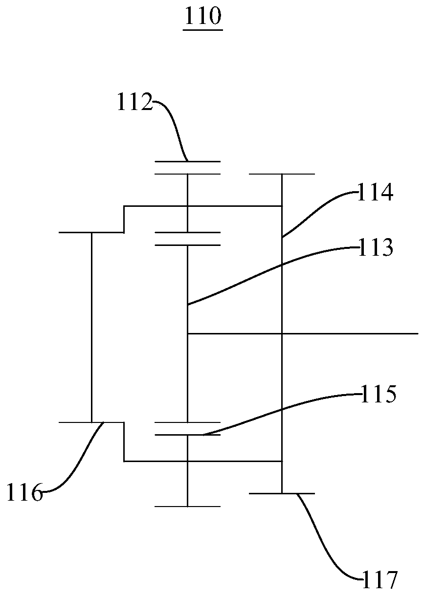 Electric drive axle, axle structure and automobile