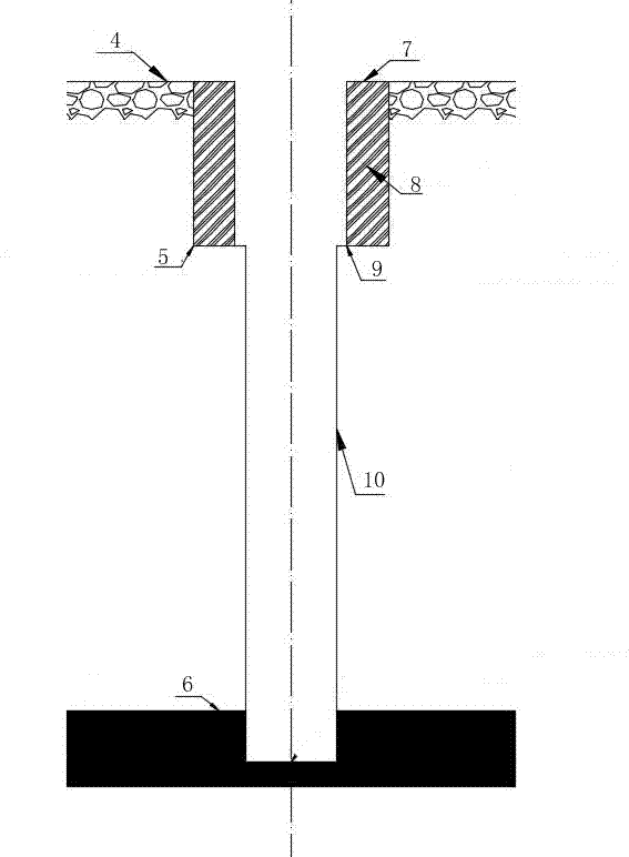 High-yield and high-efficiency working face gas ground mining method of low gas mine