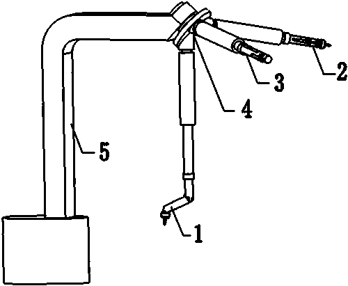 Carving machine for cup and vase inner wall carving