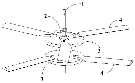 Device and method for converting reciprocating motion into continuous rotation and application